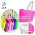 2015 Fashion Cheap Designer soft Silicone Candy Bag Handbag Women Tote Wristlet Shop
